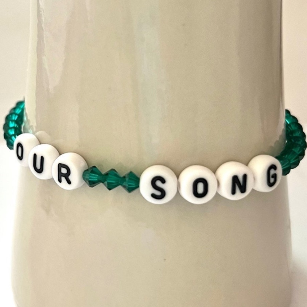Taylor Swift Our Song Swarovski bracelet